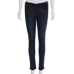 Rag & Bone Mid-Rise Leather Pants